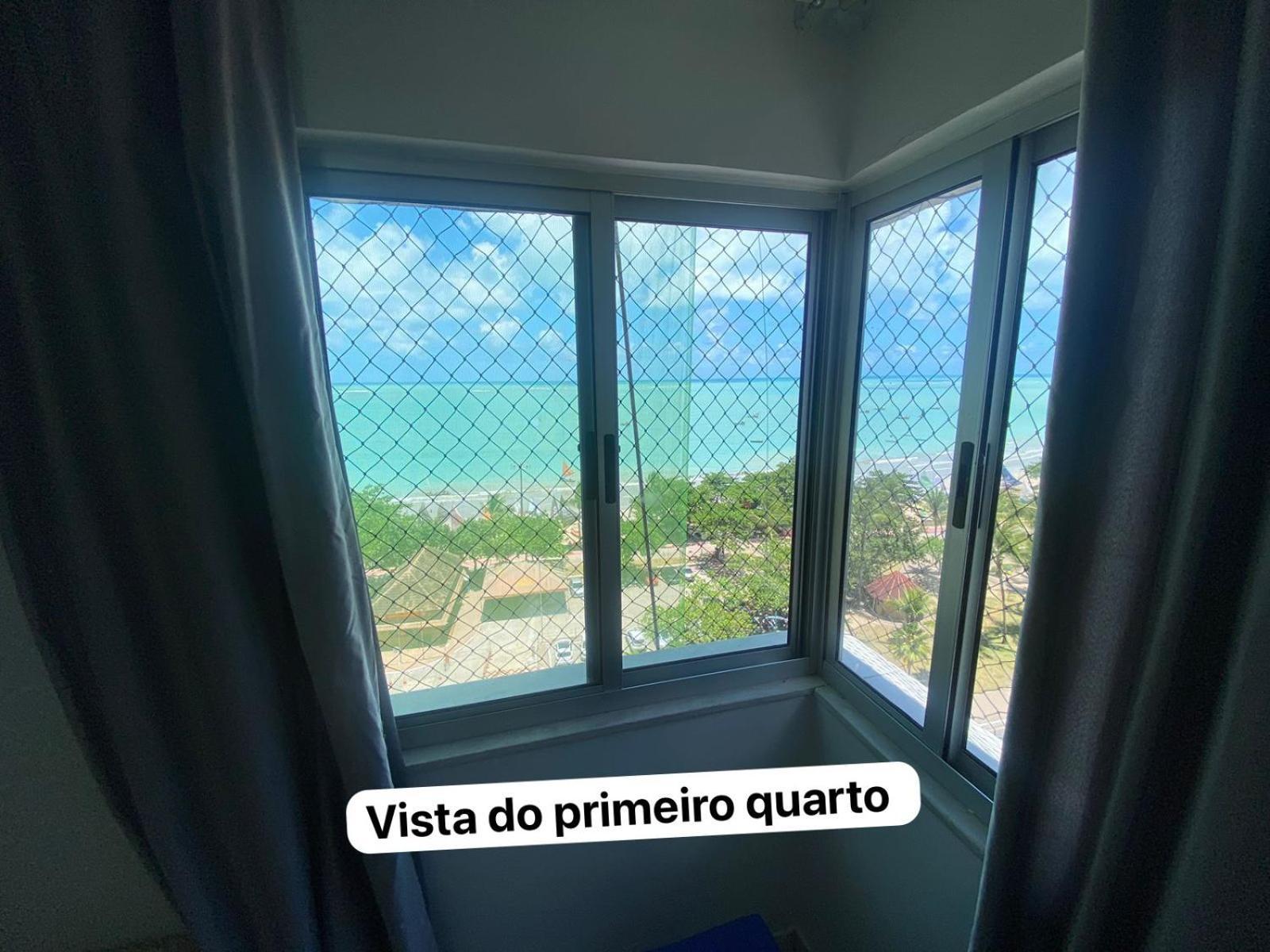 Apto 901 - Dois quartos à beira na praia de Pajuçara em Maceió com linda vista Extérieur photo