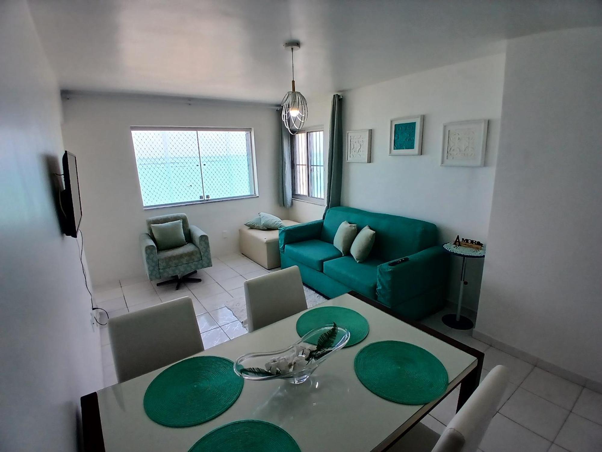 Apto 901 - Dois quartos à beira na praia de Pajuçara em Maceió com linda vista Extérieur photo
